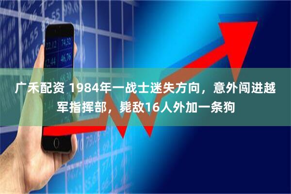 广禾配资 1984年一战士迷失方向，意外闯进越军指挥部，毙敌16人外加一条狗
